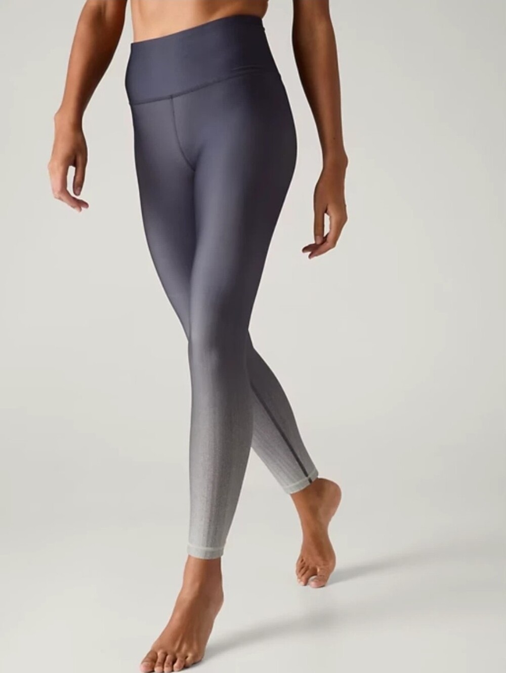 Athleta MT Elation Ultra High Rise 7/8 Legging Digital Ombre Grey NWT-S #087